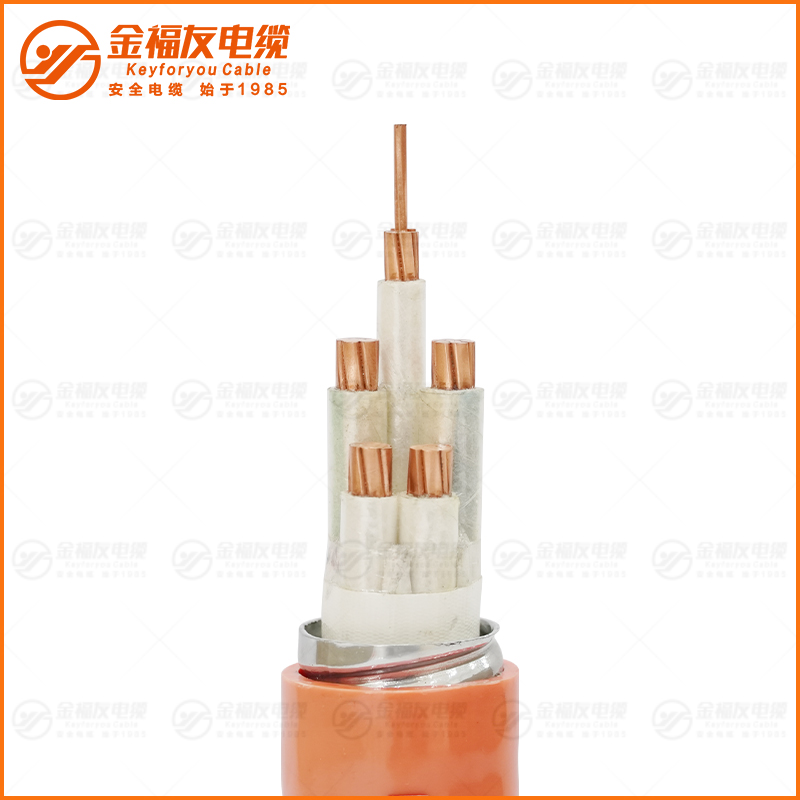 BTLY 柔性礦物絕緣防火電纜 0. 61kV 4X25+1X16