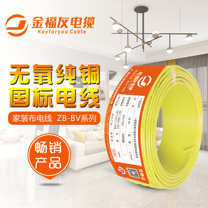 金福友，家裝電線